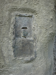 base of the rotating mechanism, for the rail swing bridge